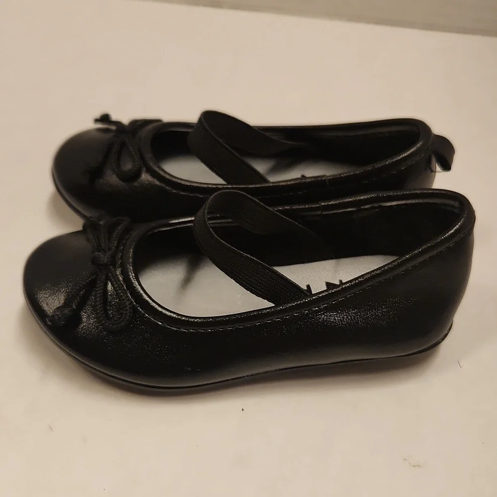 Zoe & Zac Girls Shoes Size 5 Black Mary Jane Flats